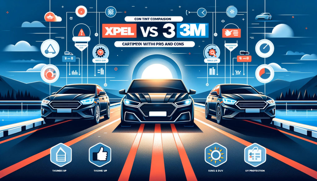 XPEL vs 3M Car Tint